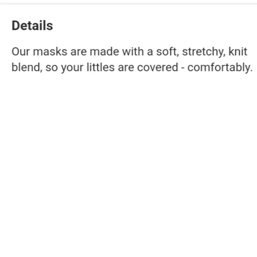 GAP product details